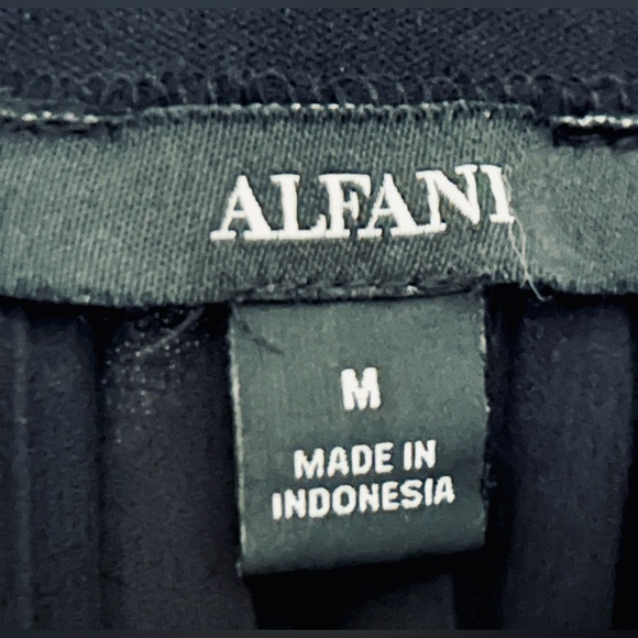 Mod Colorblock Midi Pleated Skirt Ballet Retro Vintage Vibe Alfani Med  Pink Red - Picture 11 of 13